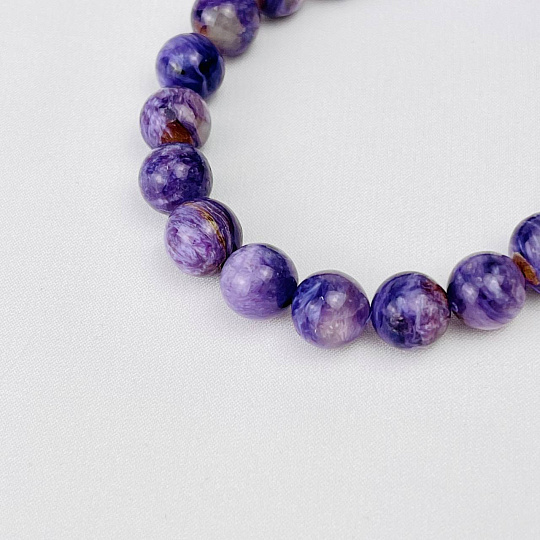 Браслет из Чароита, Артикул: 115949 - изображение товара №2