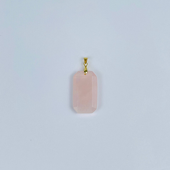 Кулон из Розового кварца, Артикул: 117924 - изображение товара №2