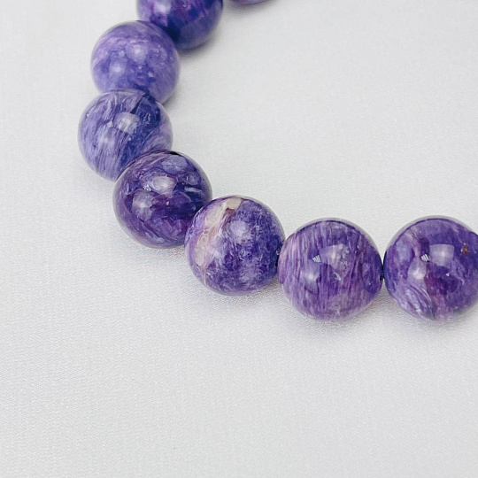 Браслет из Чароита, Артикул: 115880 - изображение товара №2