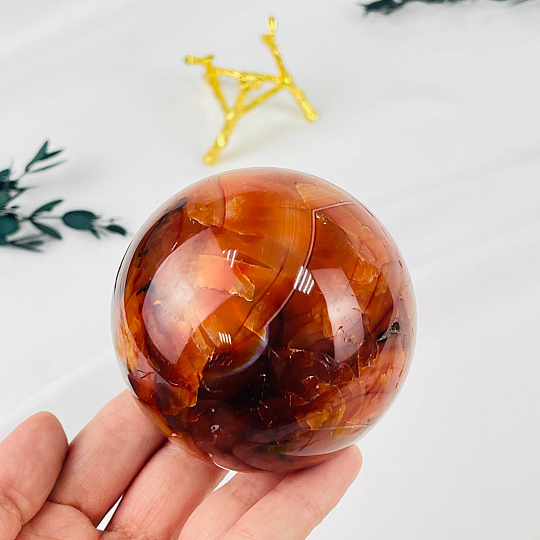 Шар из Сердолика, Артикул: 110986 - изображение товара №2