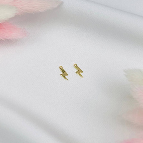 Подвеска "Молния" (2 шт), Артикул: 110260 - изображение товара №1