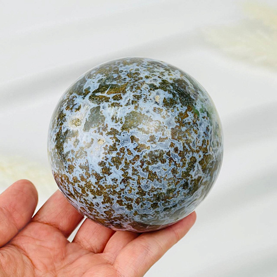Шар из океанической Яшмы, Артикул: 079739 - изображение товара №2