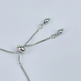 Браслет регулируемый из Жемчуга, Артикул: 118867 - изображение товара №3