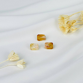 Бусины для украшений из Цитрина (3 шт)
