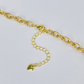 Колье на цепочке из Жемчуга, Артикул: 117203 - изображение товара №3