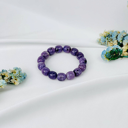 Браслет из Чароита, Артикул: 115857 - изображение товара №3