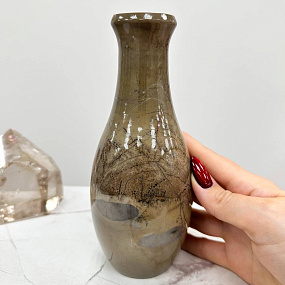Ваза из дендритовой Яшмы, Артикул: 117041 - изображение товара №3