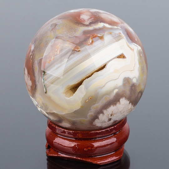 Шар из Агата океанического (Мадагаскар), Артикул: 077886 - изображение товара №1