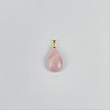Кулон из мадагаскарского Розового кварца