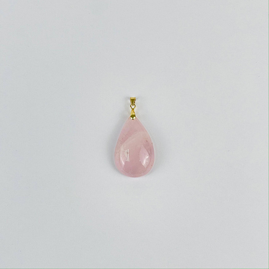 Кулон из мадагаскарского Розового кварца, Артикул: 108322 - изображение товара №2