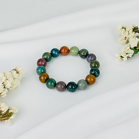 Браслет их Мохового агата