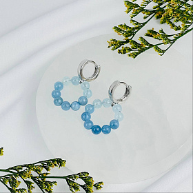 Серьги из Аквамарина