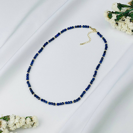 Колье из Лазурита, Артикул: 113865 - изображение товара №1