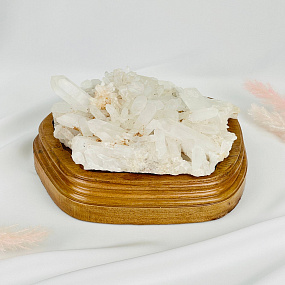 Друза Горного Хрусталя на подставке