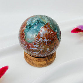 Шар из океанической Яшмы, Артикул: 082593 - изображение товара №1