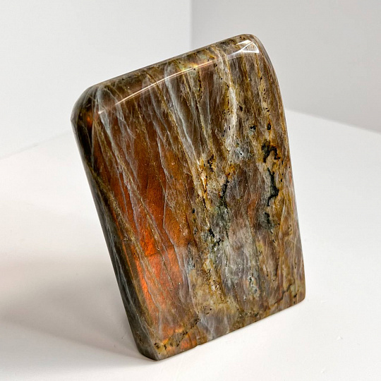 Срез (экран) из камня Лабрадор полированный, Артикул: 098408 - изображение товара №2