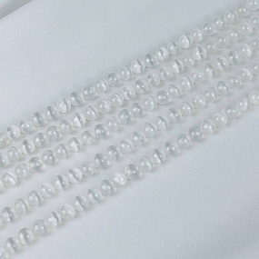 Бусины для украшений из Селенита (60 бусин), Артикул: 105638 - изображение товара №3