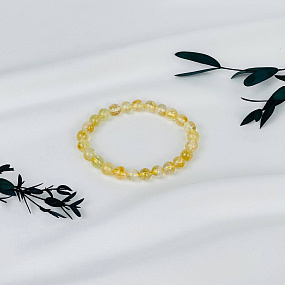 Браслет из Цитрина, Артикул: 076914 - изображение товара №2