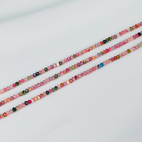 Бусины для украшений из Турмалина микс огранка