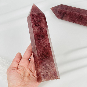 Кристалл из Клубничного кварца, Артикул: 081234 - изображение товара №2