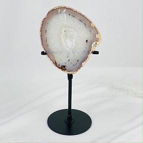 Срез Агата на подставке, Артикул: 117352 - изображение товара №1