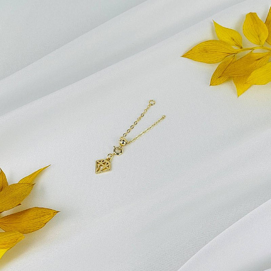 Замочек: Карабин с цепочкой, Артикул: 118379 - изображение товара №1