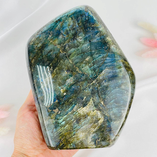 Срез (экран) из камня Лабрадор полированный, Артикул: 101264 - изображение товара №3