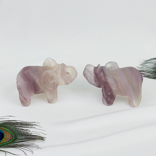 Фигурка Слон из Флюорита, Артикул: 117436 - изображение товара №1
