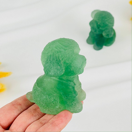 Фигурка Собака из Флюорита, Артикул: 117434 - изображение товара №3