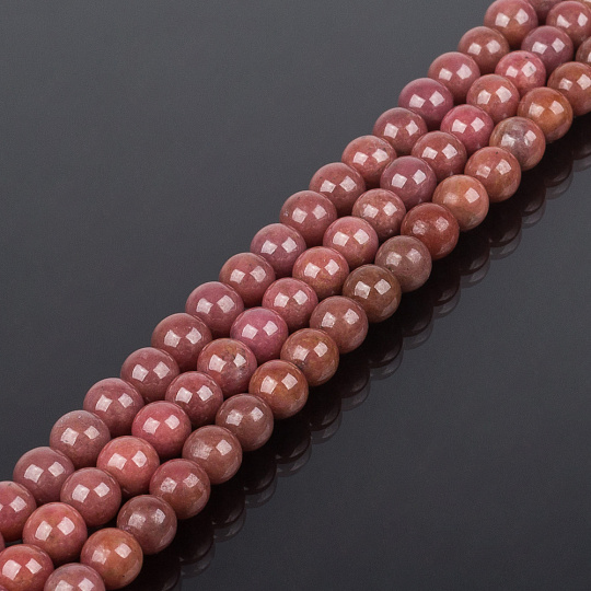 Бусины для украшений из Родонита, Артикул: 085550 - изображение товара №1