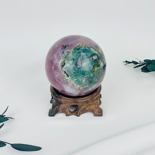 Шар из океанической Яшмы, Артикул: 116965 - изображение товара №1