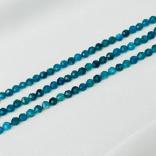 Бусины для рукоделия из Апатита огранка (Бразилия), Артикул: 082080 - изображение товара №2