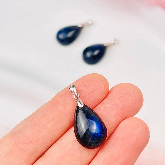 Кулон из камня Лабрадор, Артикул: 089937 - изображение товара №2