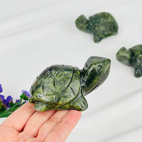 Черепаха из Змеевика (Серпентинит), Артикул: 095710 - изображение товара №2