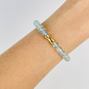 Браслет со вставкой из Аквамарина