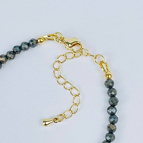 Браслет из Пирита и Раухтопаза, Артикул: 118421 - изображение товара №3