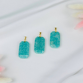 Кулон из Амазонита, Артикул: 117928 - изображение товара №1