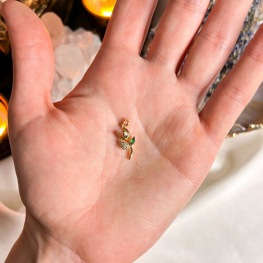 Подвеска "Цветок" (1 шт), Артикул: 098551 - изображение товара №2