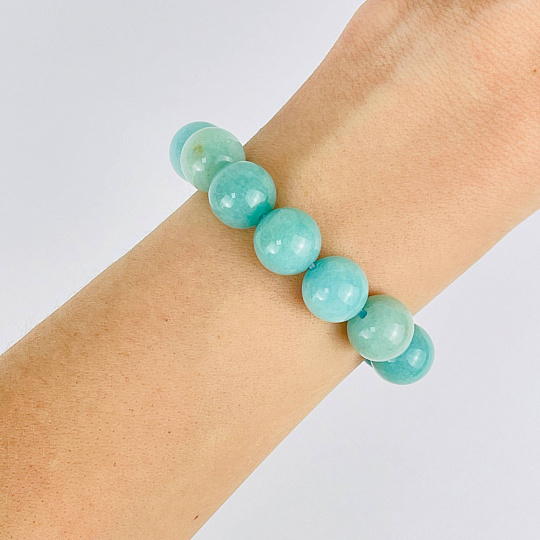 Браслет из Амазонита, Артикул: 074822 - изображение товара №1