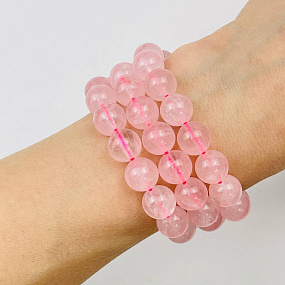 Бусины дляукрашений и Розового кварца (39 бусин), Артикул: 076402 - изображение товара №2