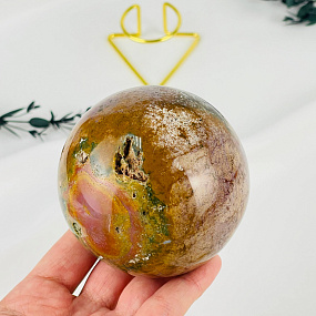 Шар из Яшмы океанической, Артикул: 096667 - изображение товара №2