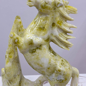 Статуэтка резная Конь из Офикальцита, Артикул: 117291 - изображение товара №4