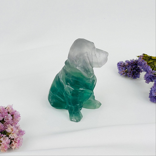 Фигурка Собака из Флюорита, Артикул: 117433 - изображение товара №4