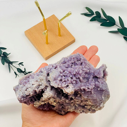 Виноградный Халцедон на подставке, Артикул: 108776 - изображение товара №2