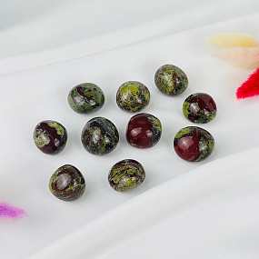 Галтовка из зеленой Яшмы (25 шт)