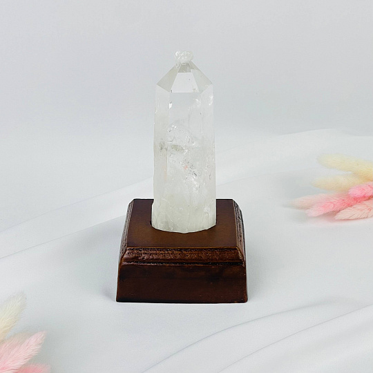 Кристалл из Горного Хрусталя на подставке, Артикул: 112007 - изображение товара №1