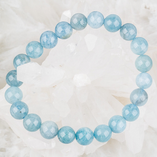 Браслет из Аквамарина., Артикул: 091010 - изображение товара №1