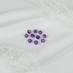 Бусины для украшений из Аметиста (10 шт)