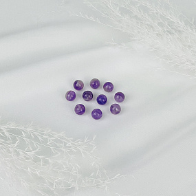 Бусины для украшений из Аметиста (10 шт)