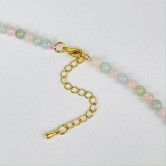 Колье из Берилла микс, Артикул: 070440 - изображение товара №3